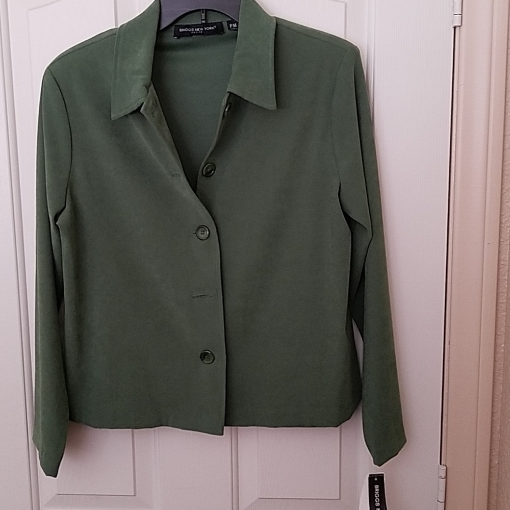 Bragg New York petite green Jacket